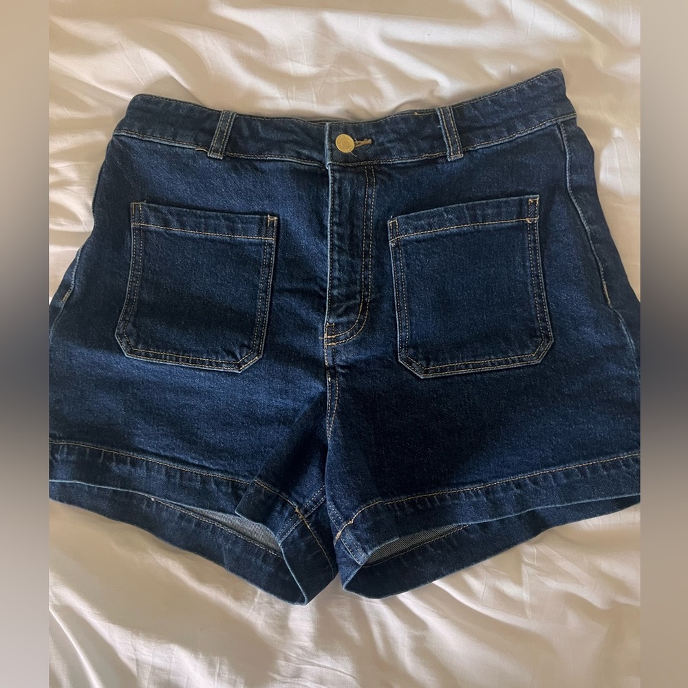 h&m denim shorts